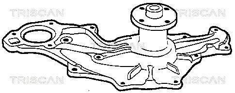 Pompe à eau Triscan A/S ref. 8600 16060