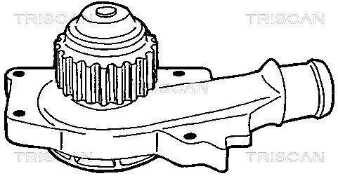 Pompe à eau Triscan A/S ref. 8600 16837