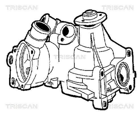 Pompe à eau Triscan A/S ref. 8600 23002