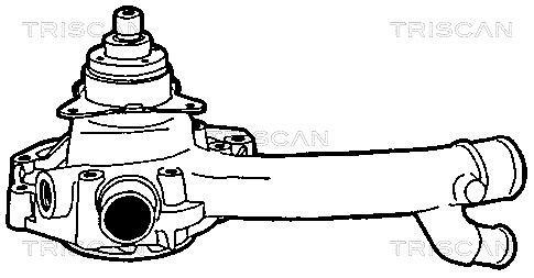 Pompe à eau Triscan A/S 8600 23828