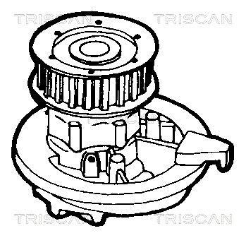 Pompe à eau Triscan A/S ref. 8600 24047