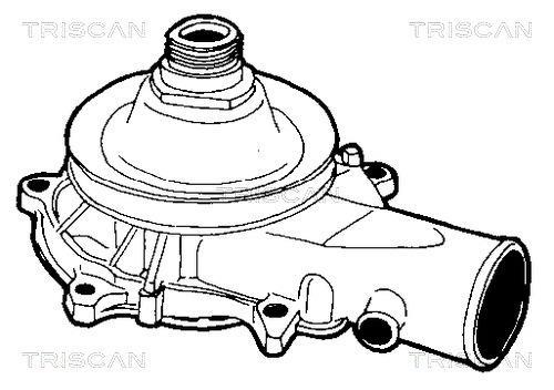 Pompe à eau Triscan A/S ref. 8600 24049