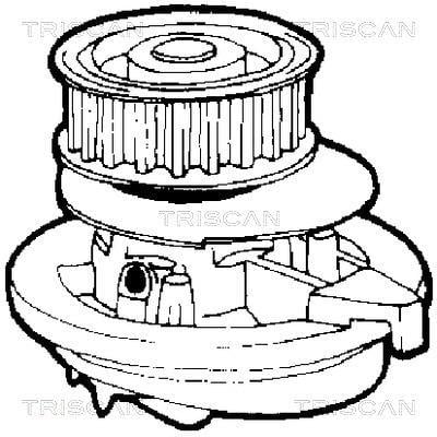 Pompe à eau Triscan A/S ref. 8600 24847