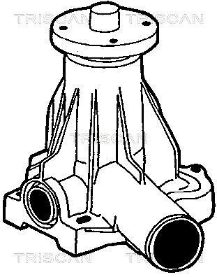 Pompe à eau Triscan A/S ref. 8600 27843