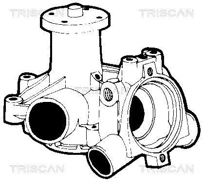Pompe à eau Triscan A/S ref. 8600 27851