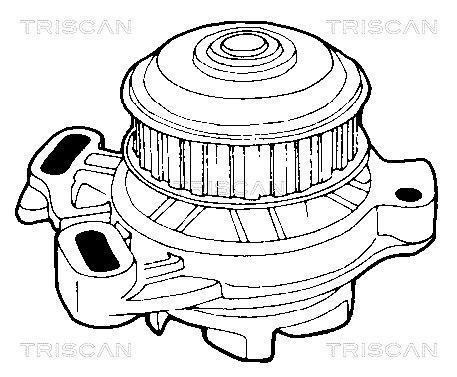 Pompe à eau Triscan A/S ref. 8600 29392