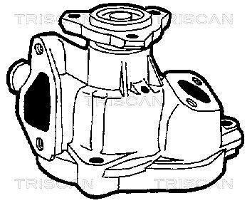 Pompe à eau Triscan A/S 8600 29846