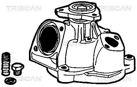 Pompe à eau Triscan A/S ref. 8600 29896