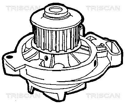 Pompe à eau Triscan A/S ref. 8600 29960