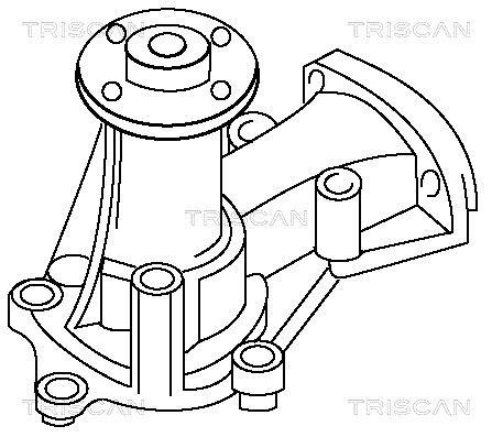 Pompe à eau Triscan A/S ref. 8600 41110