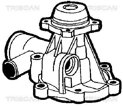 Pompe à eau Triscan A/S ref. 8600 65887