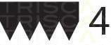 Correia trapezoidal estriada Triscan A/S ref. 8640 400917sf