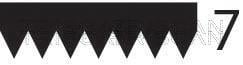 Correia trapezoidal estriada Triscan A/S ref. 8640 701740