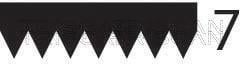 Correia trapezoidal estriada Triscan A/S ref. 8640 701988