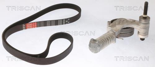 Kit de courroie d'accessoire (Courroie d’alternateur) Triscan A/S ref. 8642 10023
