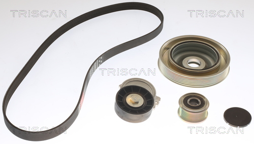 Kit de correias trapezoidais estriadas Triscan A/S ref. 8642 28045