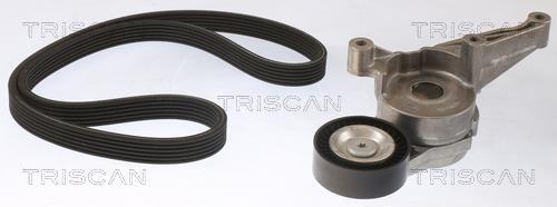 Kit de courroie d'accessoire (Courroie d’alternateur) Triscan A/S ref. 8642 29050