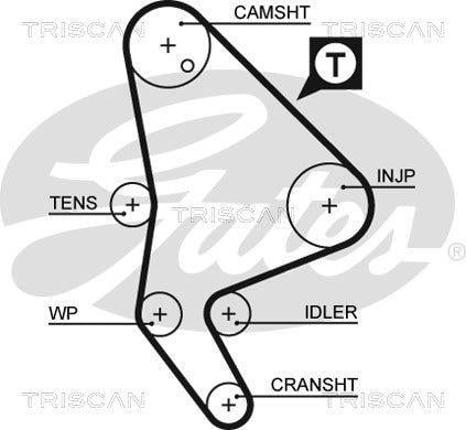 Kit de distribución Triscan A/S ref. 8647 10065