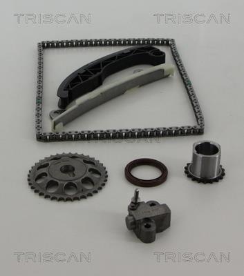 Jeu de distribution à chaînes (Kit chaîne de distribution) Triscan A/S 8650 10011