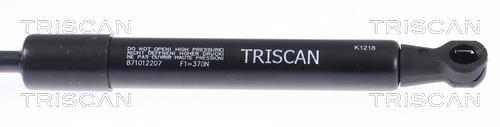 Vérin (Vérin de hayon) Triscan A/S ref. 8710 12207
