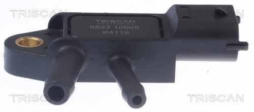 Capteur, pression des gaz échappement (Capteur de pression différentiel) Triscan A/S ref. 8823 10008