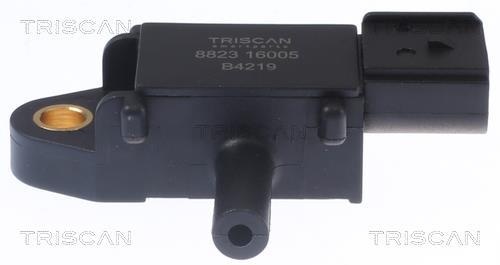 Capteur, pression des gaz échappement (Capteur de pression différentiel) Triscan A/S 8823 16005