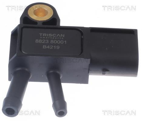Capteur, pression des gaz échappement (Capteur de pression différentiel) Triscan A/S ref. 8823 80001