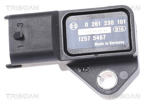 Capteur, pression du tuyau d'admission Triscan A/S 8824 10037