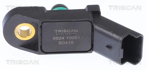 Capteur, pression du tuyau d'admission Triscan A/S 8824 10051