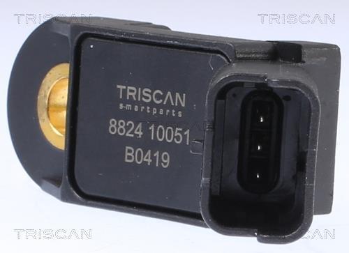 Capteur, pression du tuyau d'admission Triscan A/S 8824 10051
