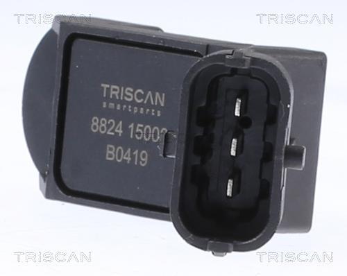 Capteur, pression du tuyau d'admission Triscan A/S 8824 15008