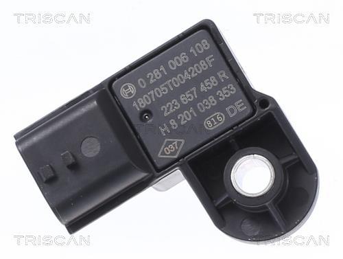 Capteur, pression du tuyau d'admission Triscan A/S 8824 25007
