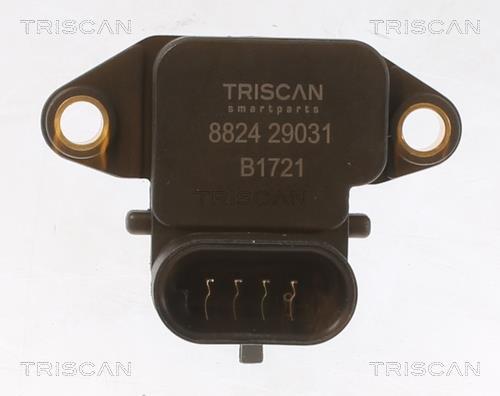 Capteur, pression du tuyau d'admission Triscan A/S 8824 29031