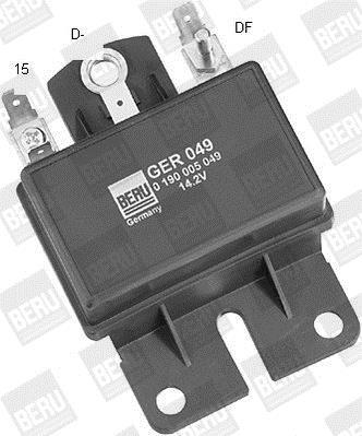 Regulador do alternador BERU ref. GER049