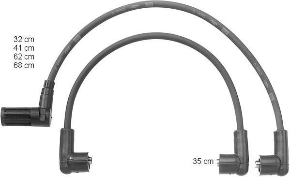 Juego de cables de encendido BERU ZEF1023