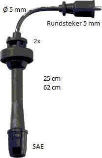 Cabo de ignição BERU ZEF1643