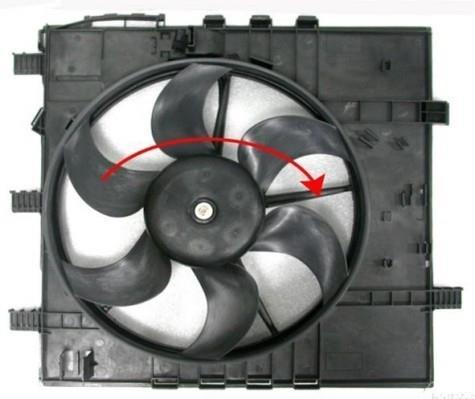 Ventilador do motor BERU LE726