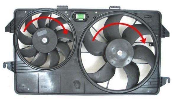 Ventilador, refrigeración del motor BERU ref. LE727