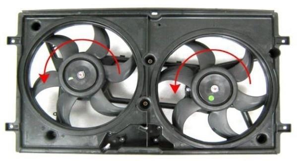 Ventilateur de refroidissement du moteur (Motoventilateur) BERU LE734
