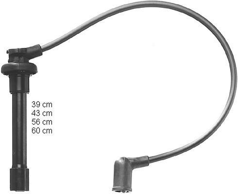 Juego de cables de encendido BERU ref. ZEF840