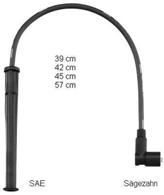 Jeu de câble d'allumage (Faisceau d'allumage) BERU PRO1602