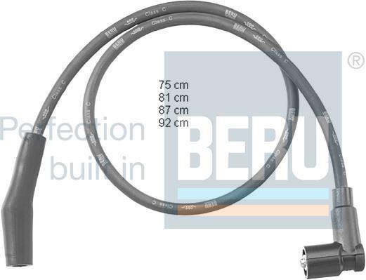 Jeu de câble d'allumage (Faisceau d'allumage) BERU PRO1475