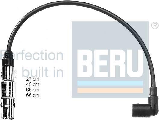 Jeu de câble d'allumage (Faisceau d'allumage) BERU PRO989
