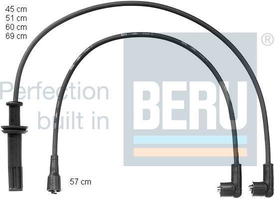 Cabo de ignição BERU ZEF1027