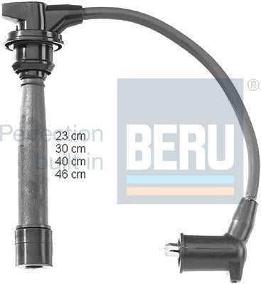 Jeu de câble d'allumage (Faisceau d'allumage) BERU ref. ZEF1136