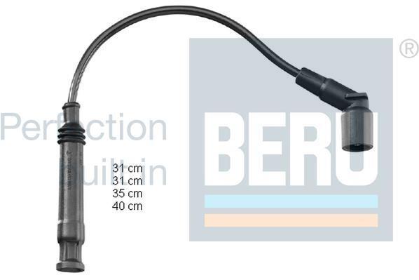 Jeu de câble d'allumage (Faisceau d'allumage) BERU ZEF1183