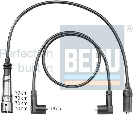 Juego de cables de encendido BERU ref. ZEF1198