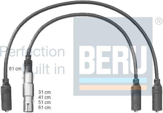Cabo de ignição BERU ref. ZEF1222