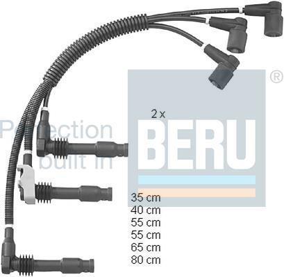 Cabo de ignição BERU ZEF1235