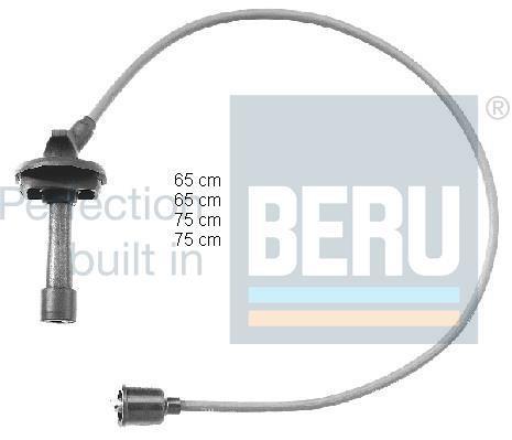 Juego de cables de encendido BERU ZEF1245